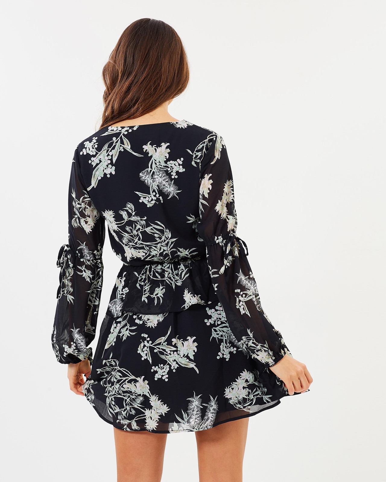 Andressa Balloon Sleeve Dress