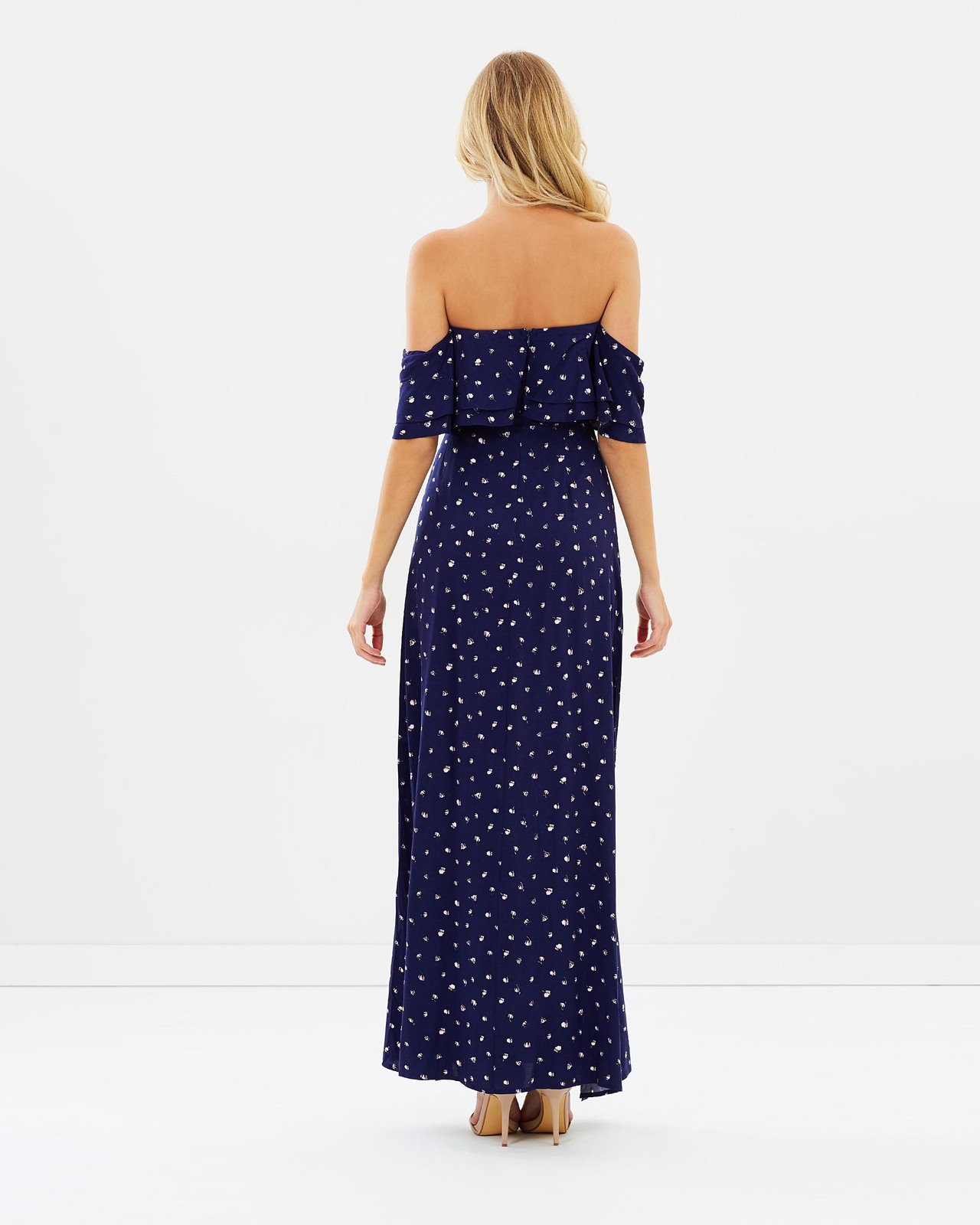Billie Double Ruffle Maxi Dress