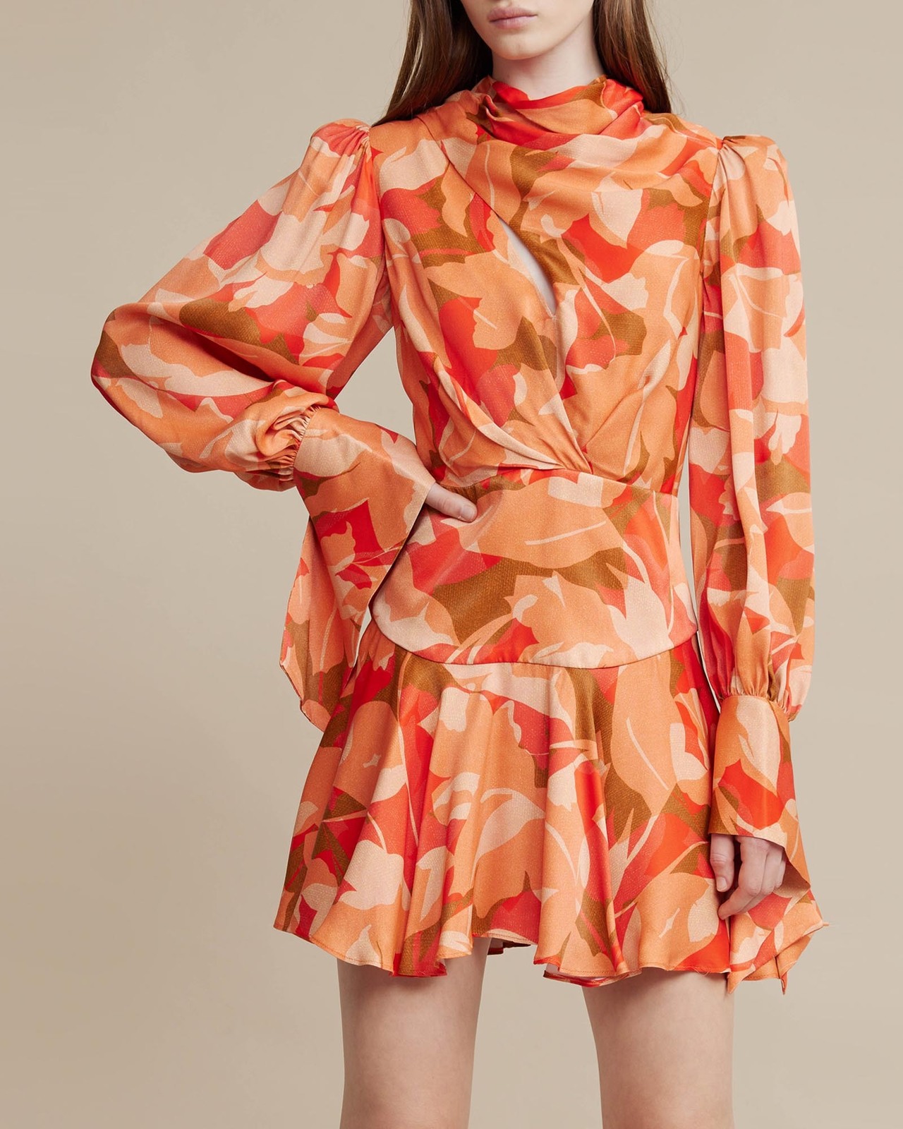 acler orange dress Buy Acler Hawkley Midi Dress for Online