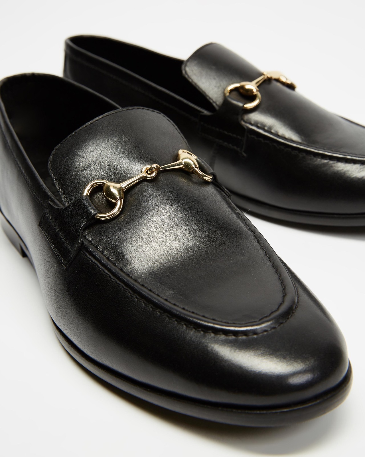 Garnet Leather Loafers