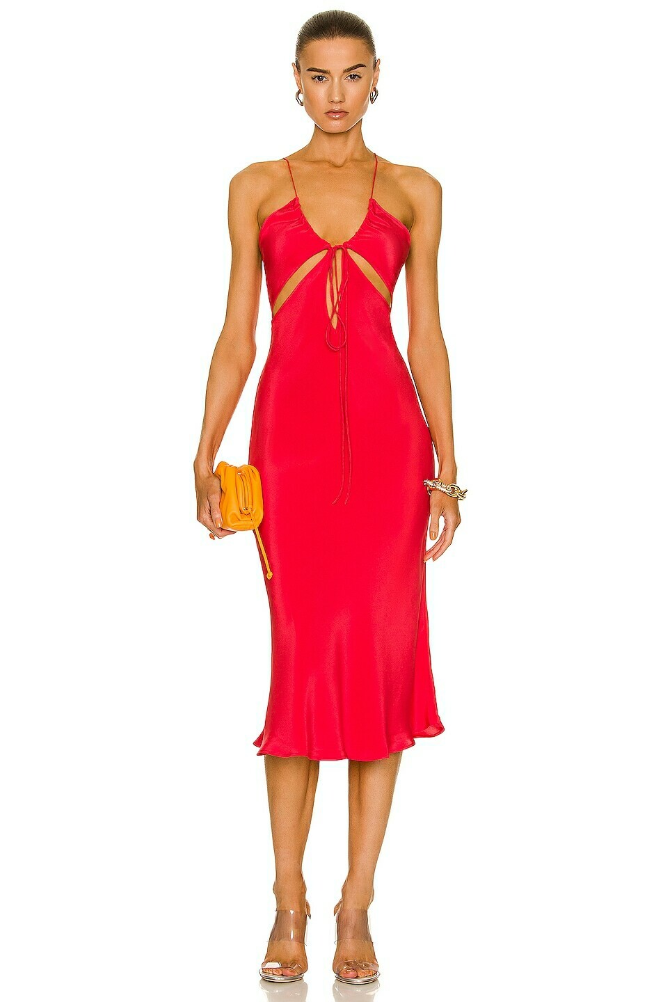 christopher esber red dress Christopher Esber, Embellished maxi dress, Women, Red, L, Dresses, Materialmix