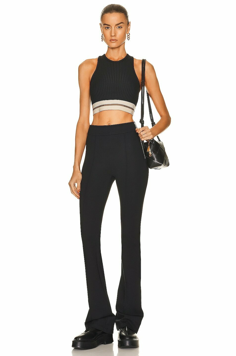 Helmut Lang Helmut Lang Bootcut Pant in Black - AirRobe