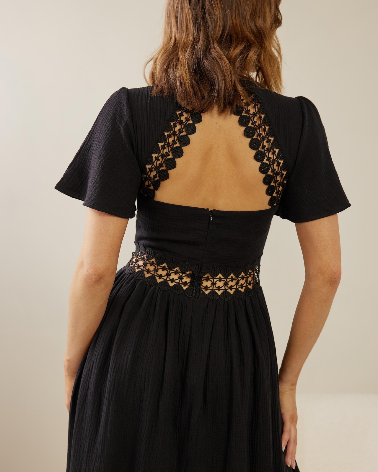 Valerie Cotton Midi Dress