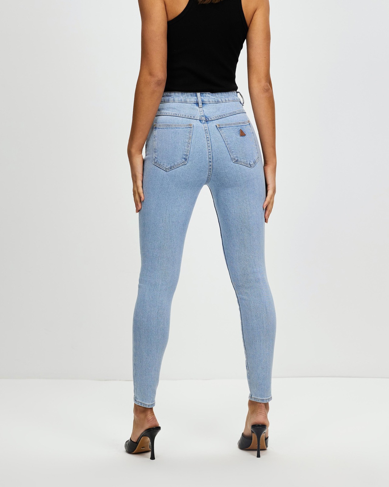 A High Skinny Ankle Basher Jeans