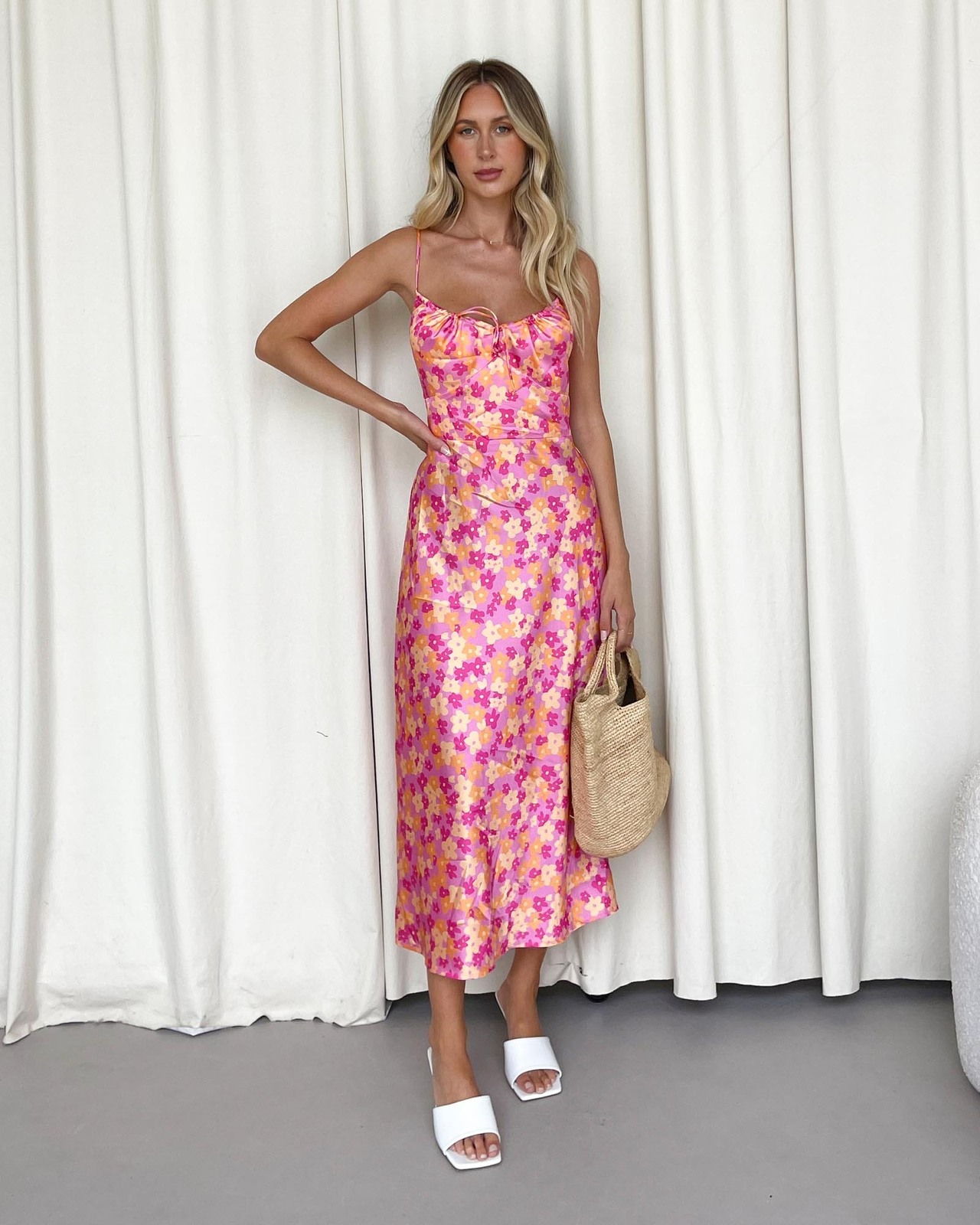 Nice Girl Midi Dress