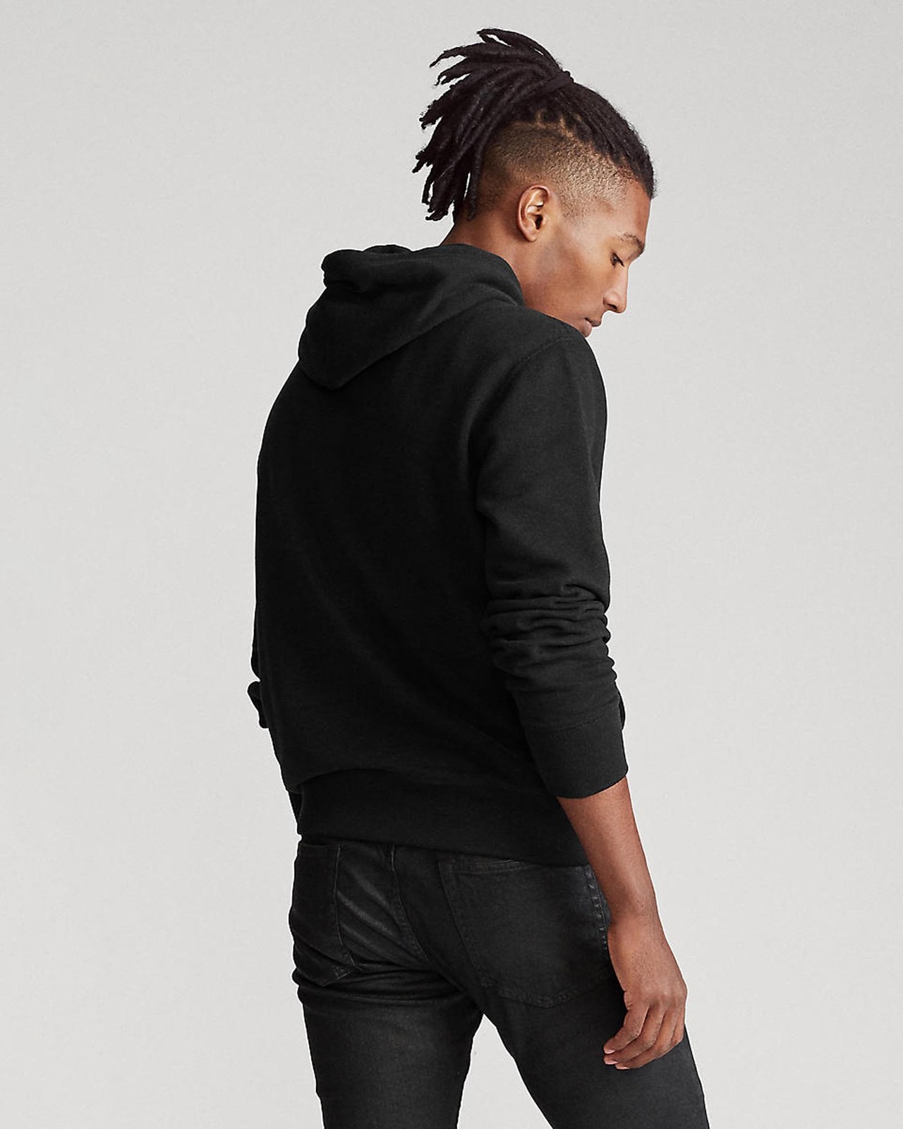 Plus Long Sleeve Knit Hoodie