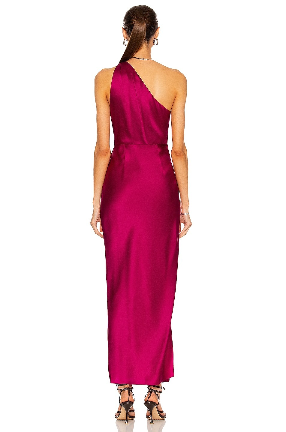 strapless open back dress Light Purple Tulle Straps Long Prom Dress, Purple A-Line Princess Dress US 4 / Custom Color main image 0
