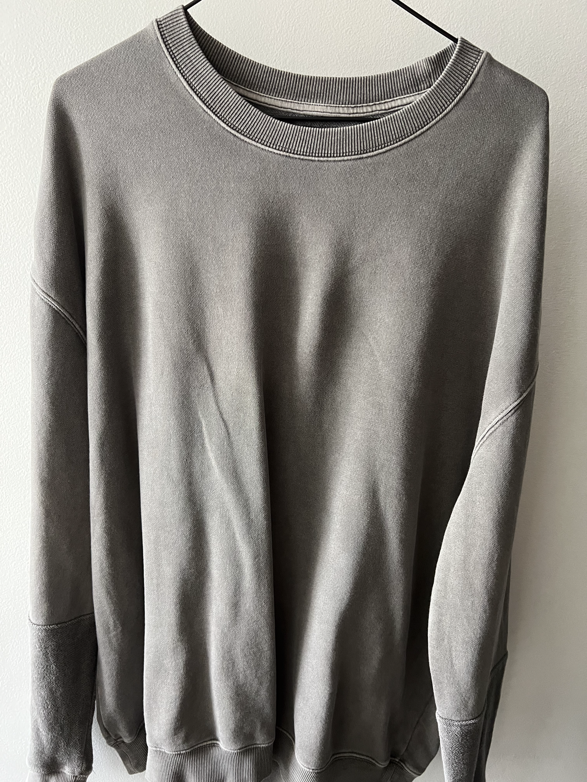 Bronze Snake - Constructed Sweater Charcoal - Charcoal