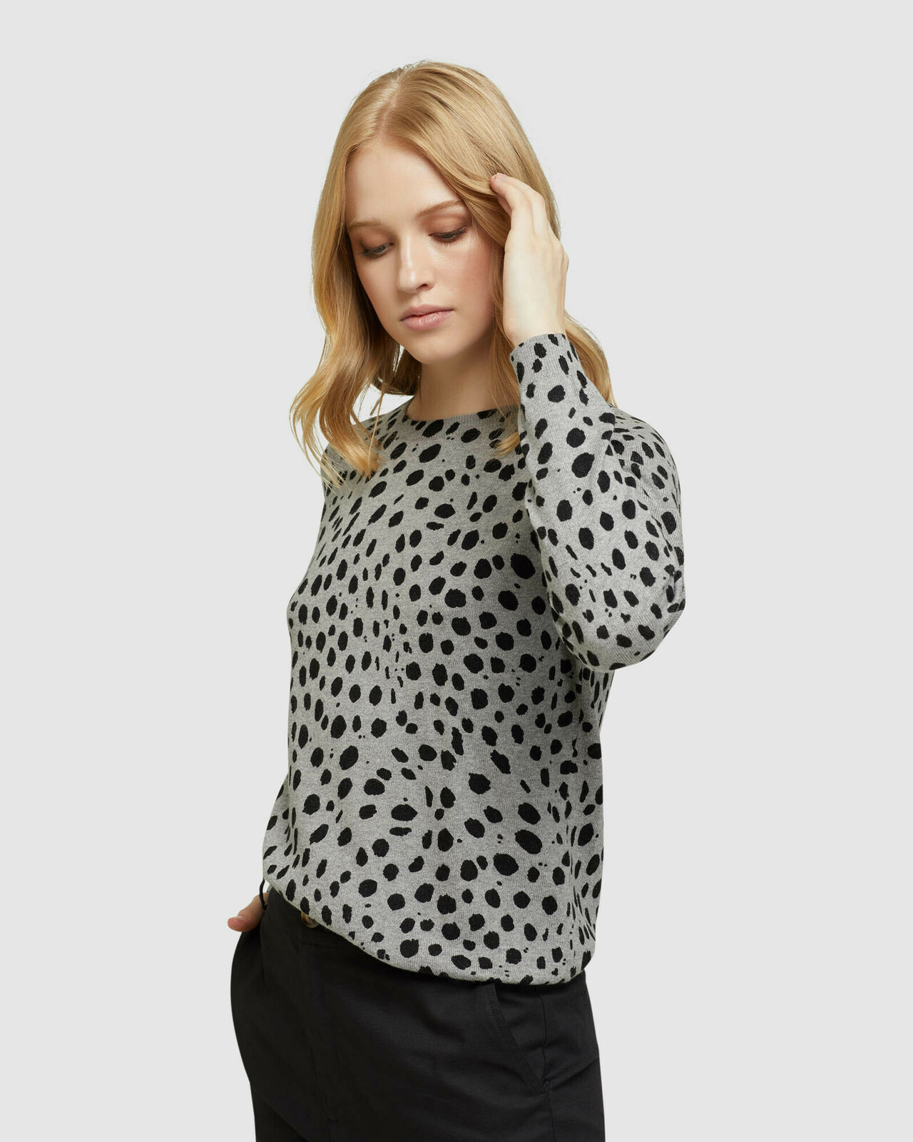 Hattie Animal Knit