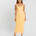 citrus club knit midi dress Rent Bec & Bridge Citrus Club Knit Midi