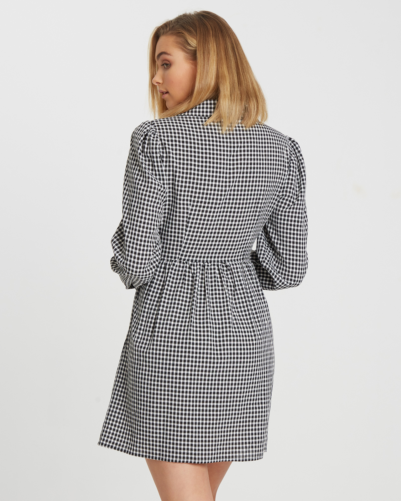 Zariah Button Shirt Dress