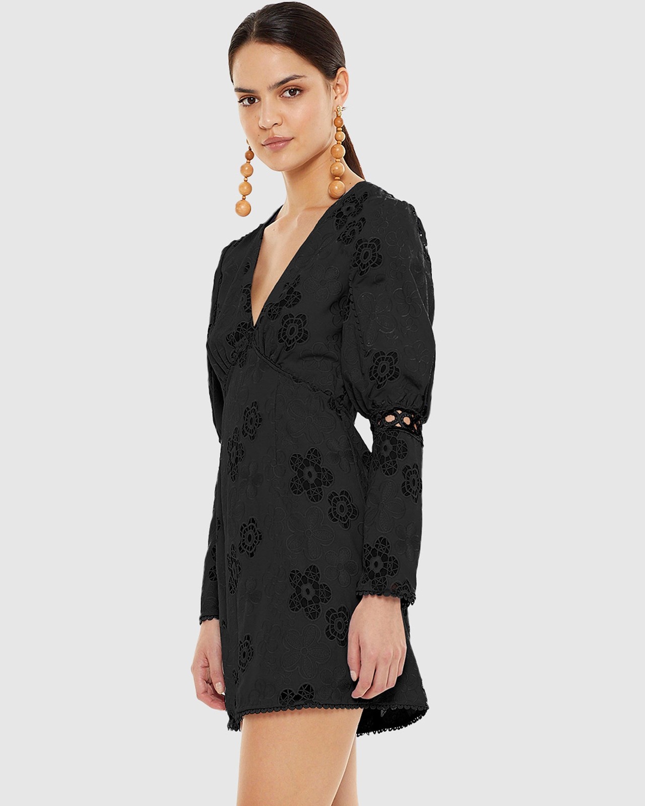 Hue Long Sleeve Mini Dress