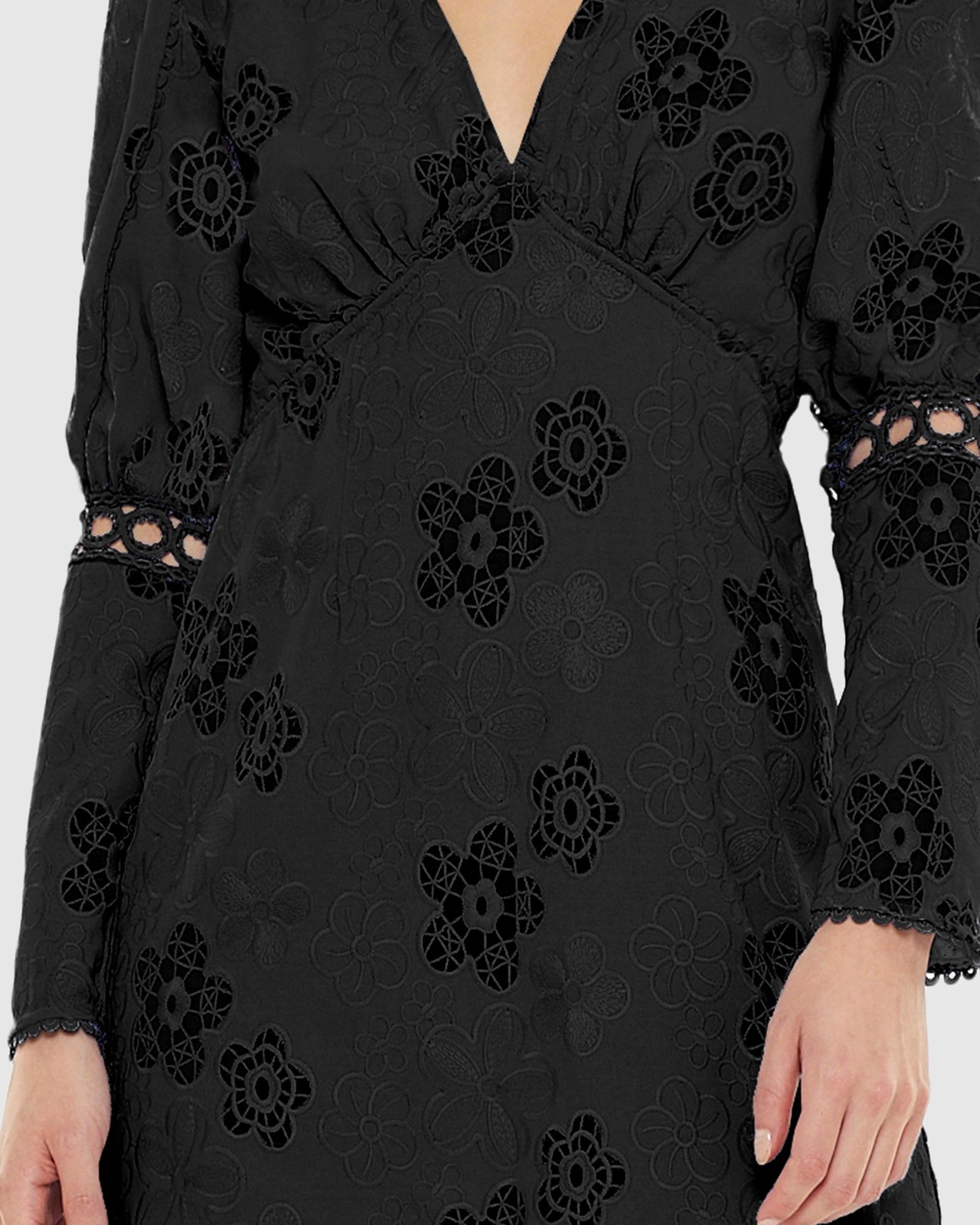 Hue Long Sleeve Mini Dress