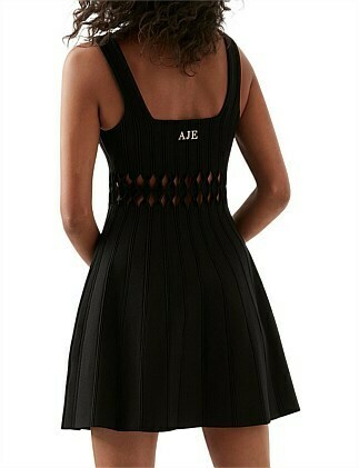 Aje. NEY DIAMOND CUT OUT MINI DRESS - AirRobe