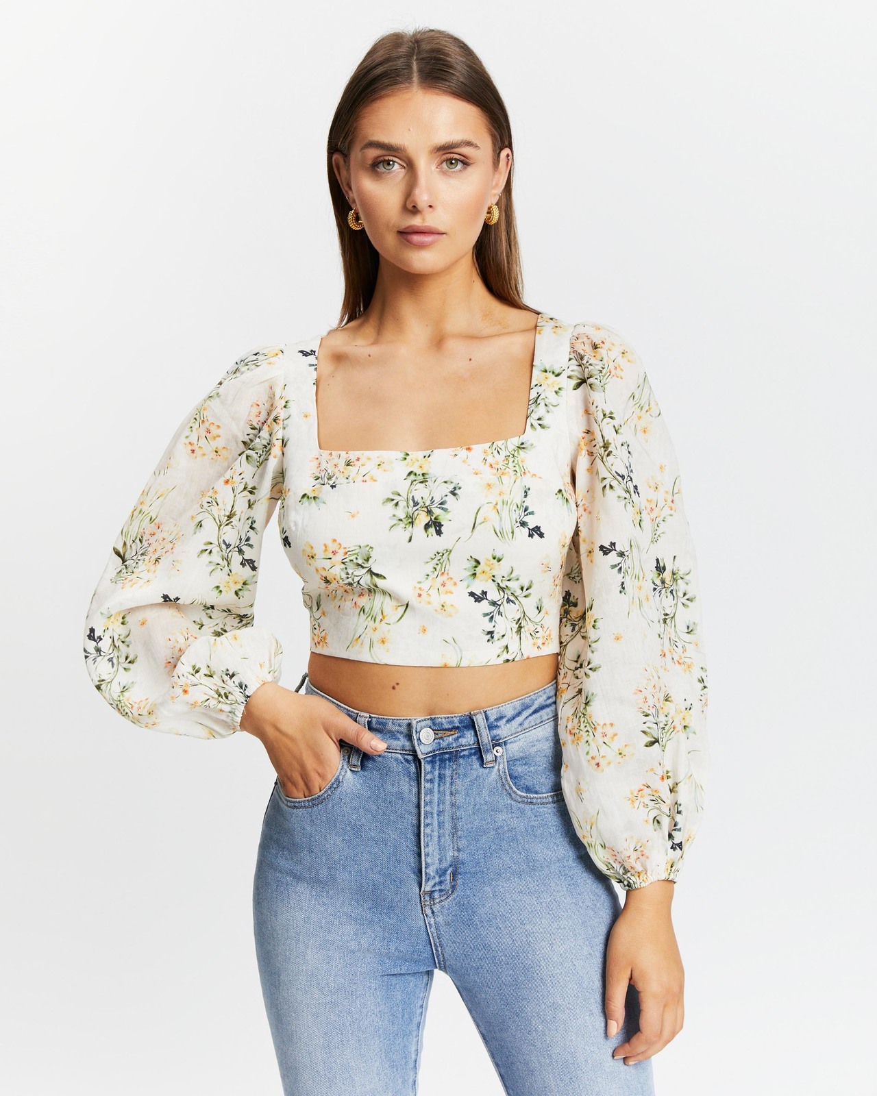 Leilani Square Neck Top
