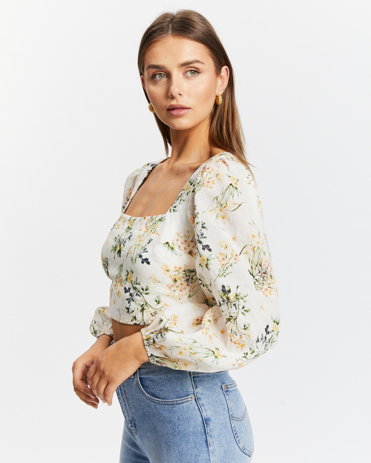 Leilani Square Neck Top