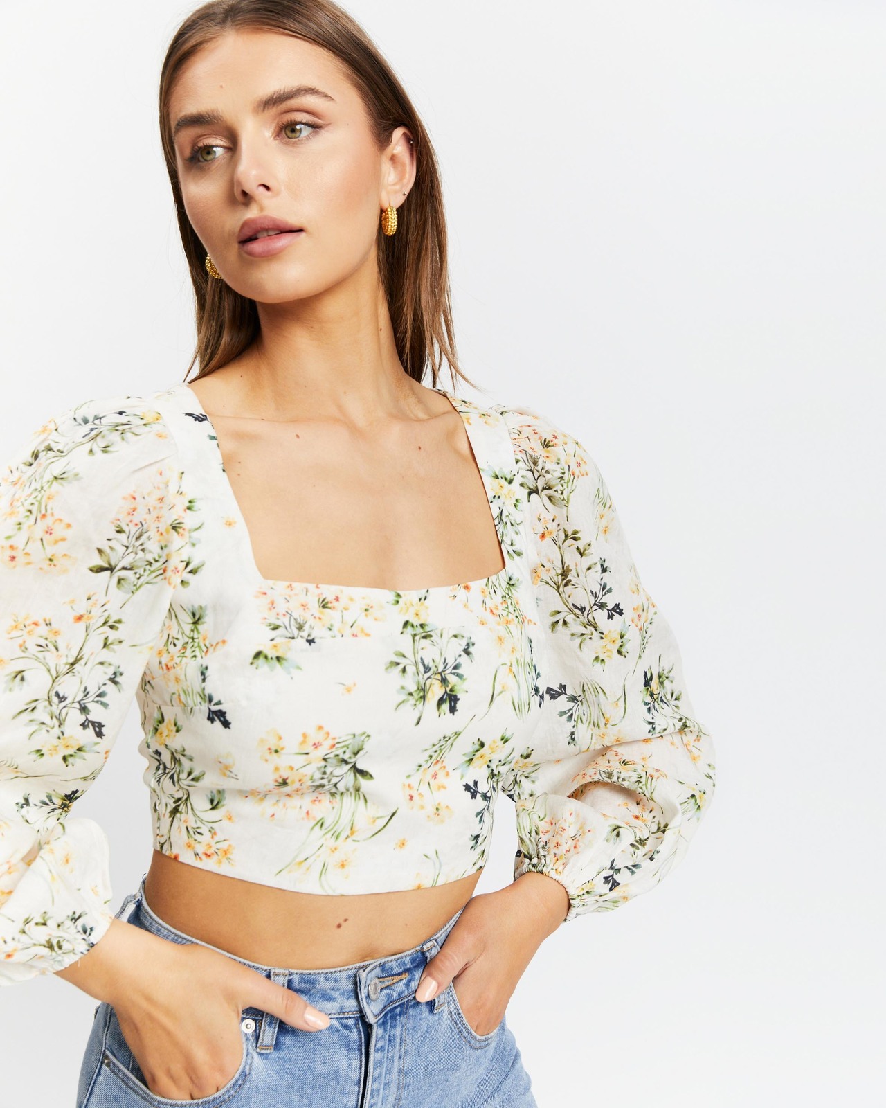 Leilani Square Neck Top