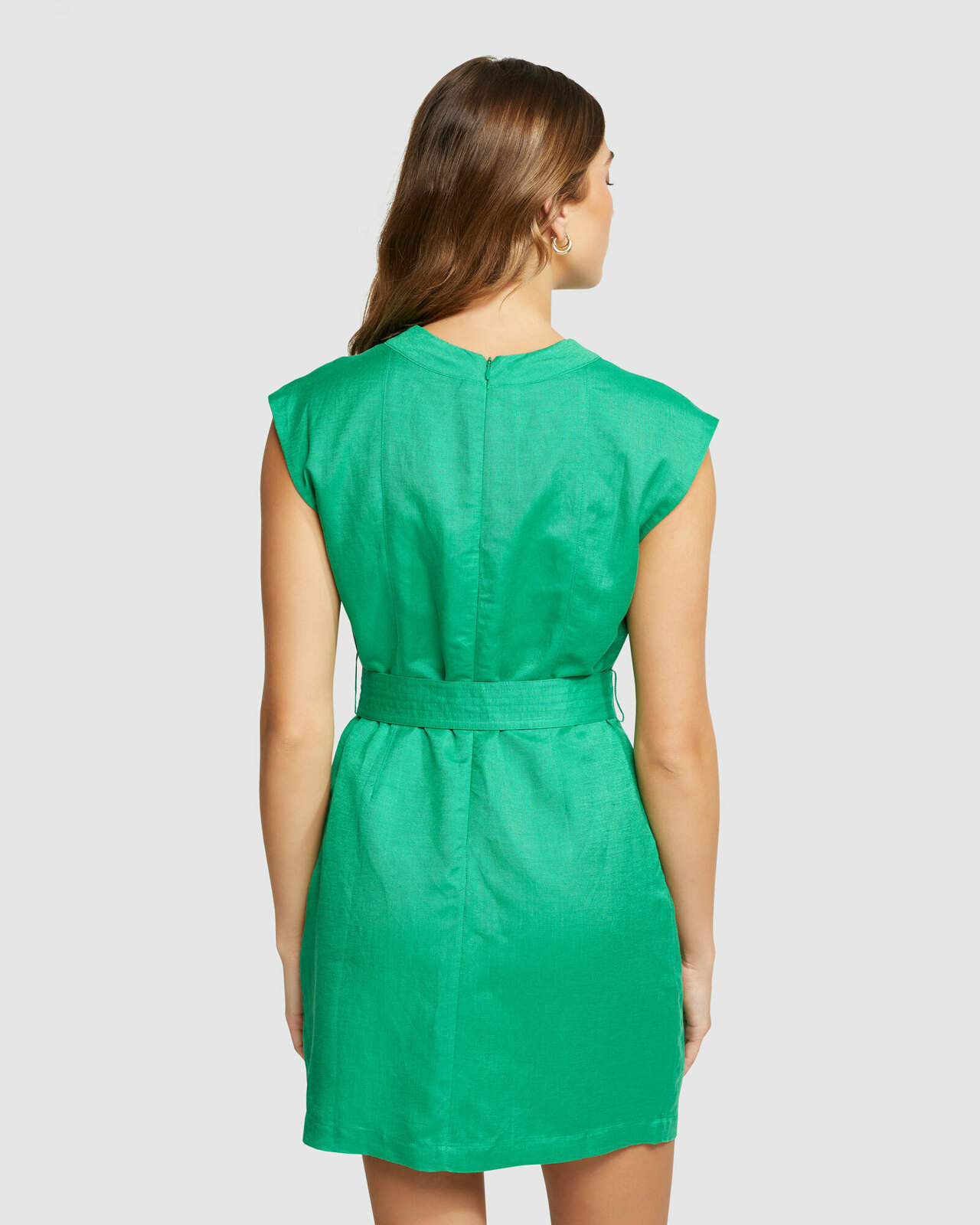 Cassandra Linen Blend Dress