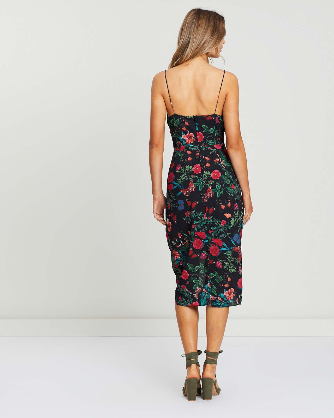 Flamenco Drape Dress