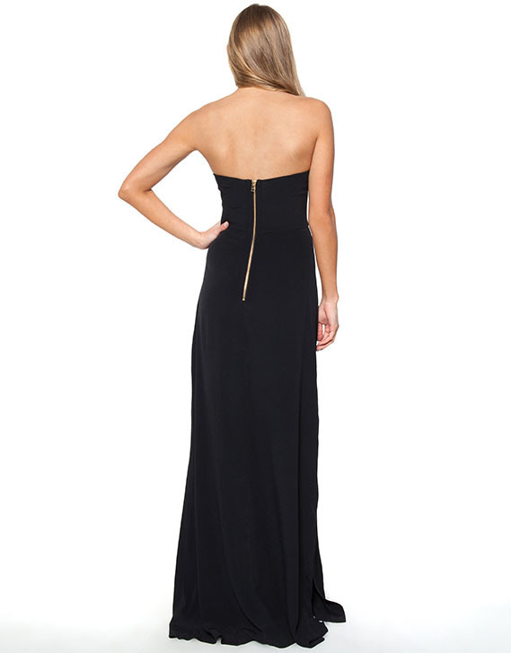 Midnight Meeting Maxi Dress