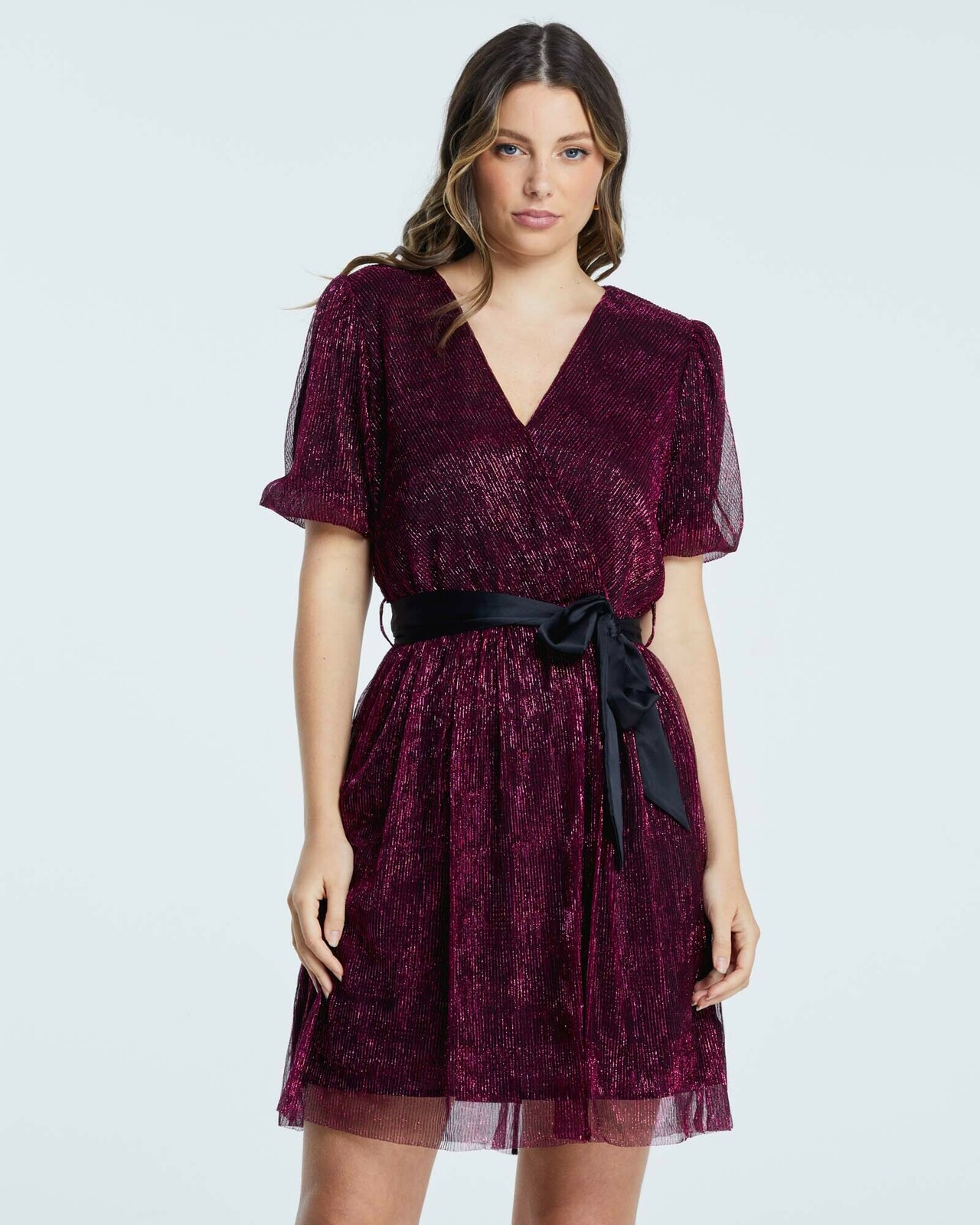 xhilaration burgundy dress Burgundy High Split Floral Dress | Burgundy Dress | Love that Boho