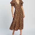 faithfull maggie midi dress Faithfull the Brand Maggie Midi Dress
