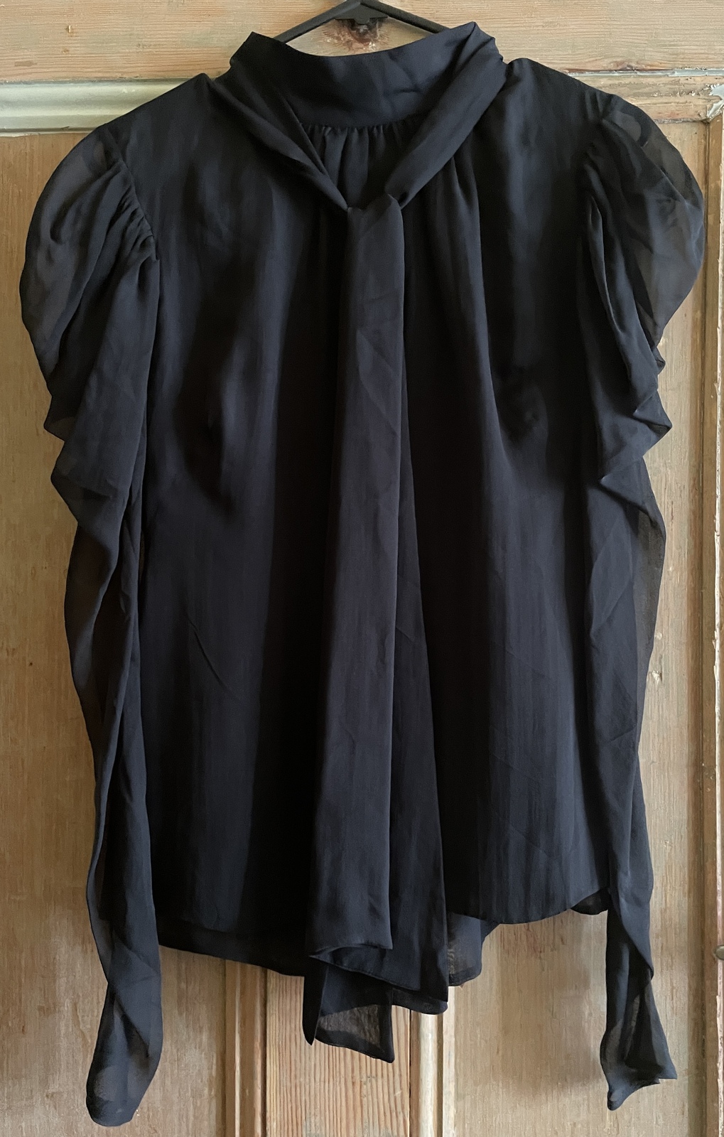 Sheer blouse