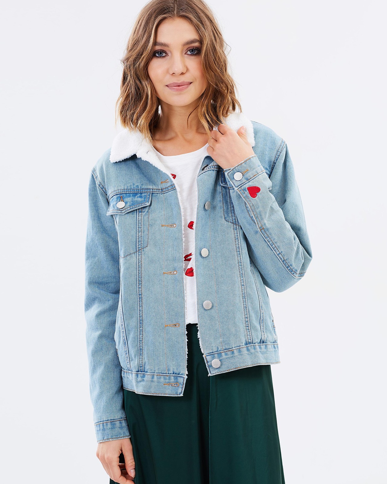 Nancy Trim Denim Jacket