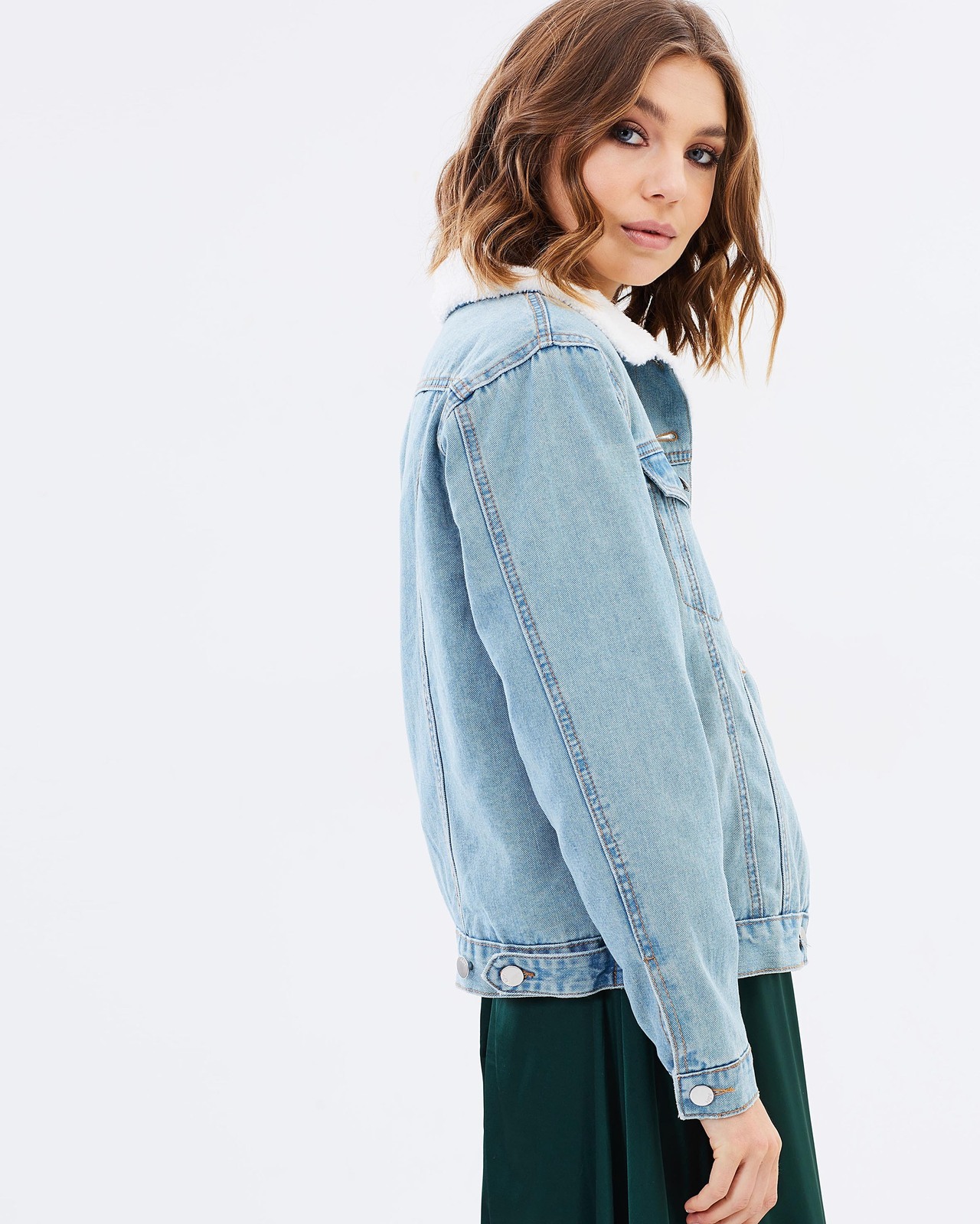 Nancy Trim Denim Jacket