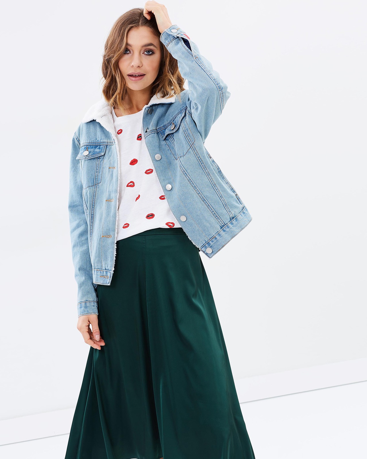Nancy Trim Denim Jacket