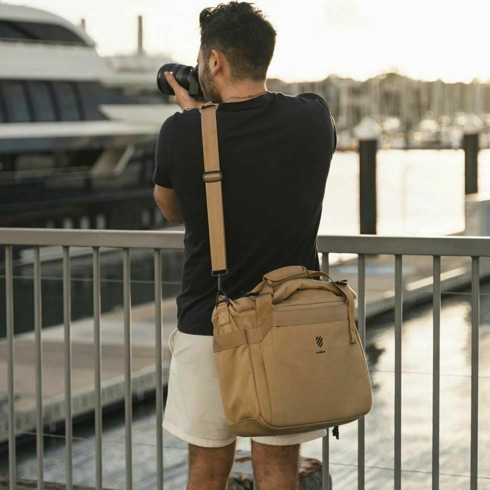 Weekender Flight Bag With Camera Cube