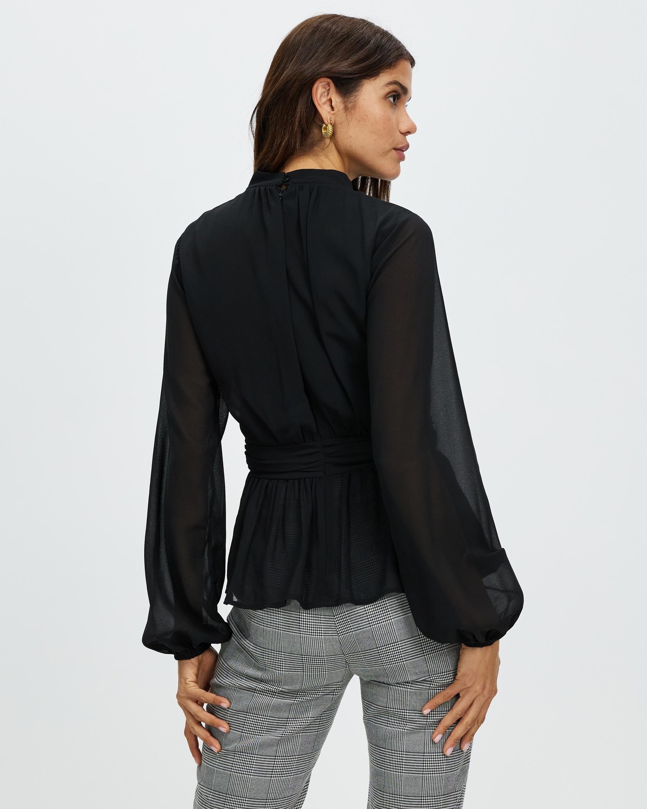 Delta High Neck Blouse