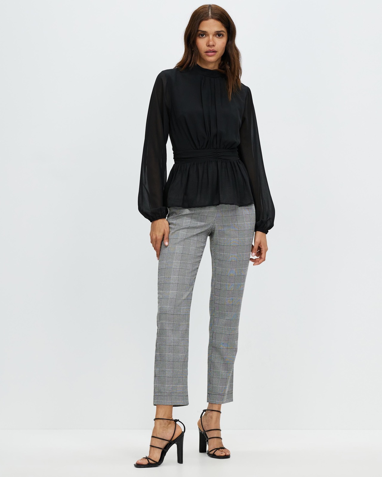 Delta High Neck Blouse