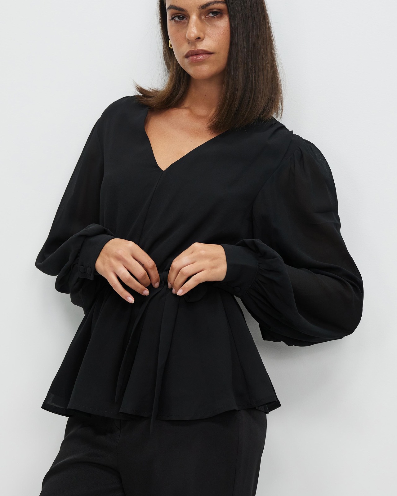 Brielle V Neck Blouse