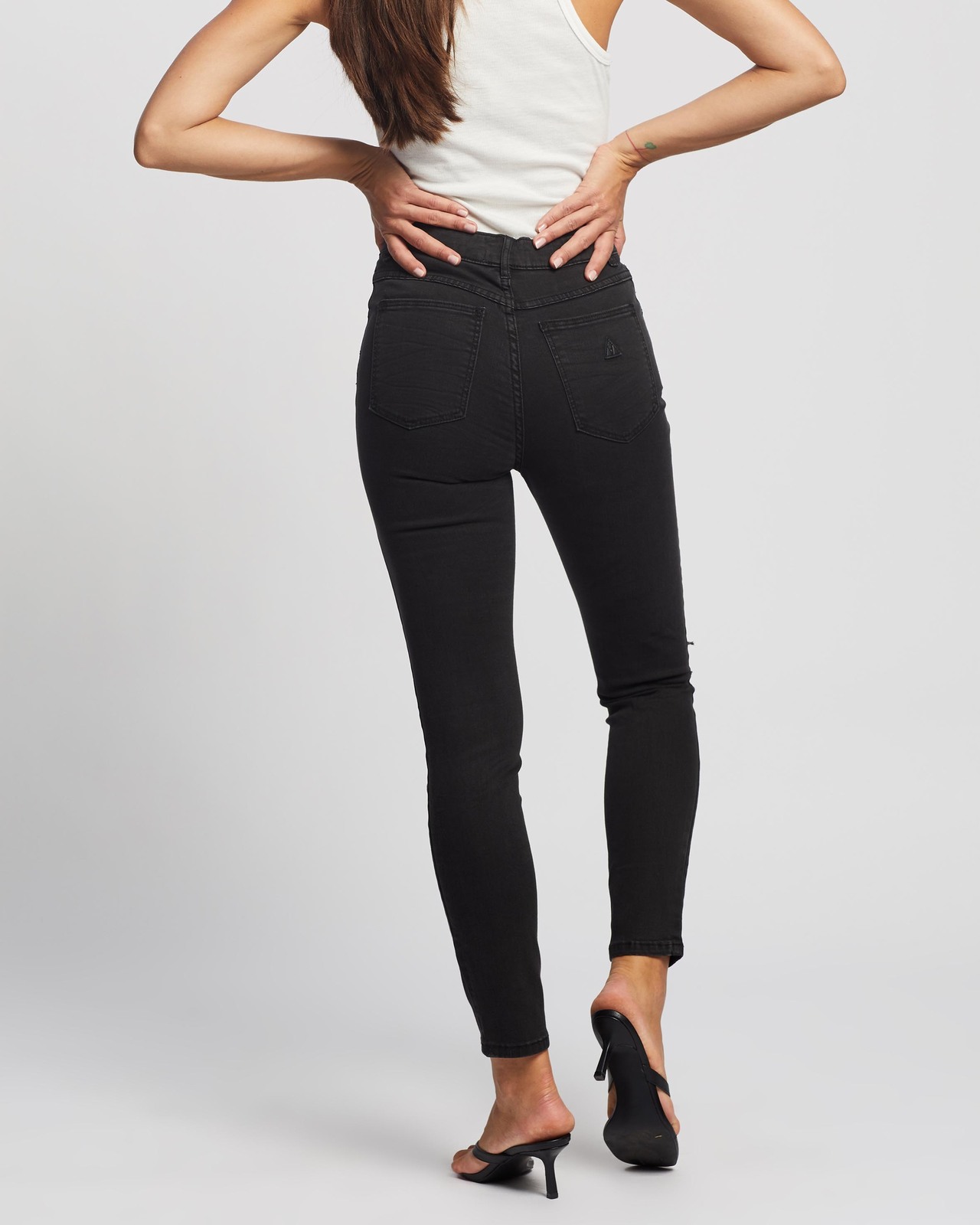 A High Skinny Ankle Basher Jeans