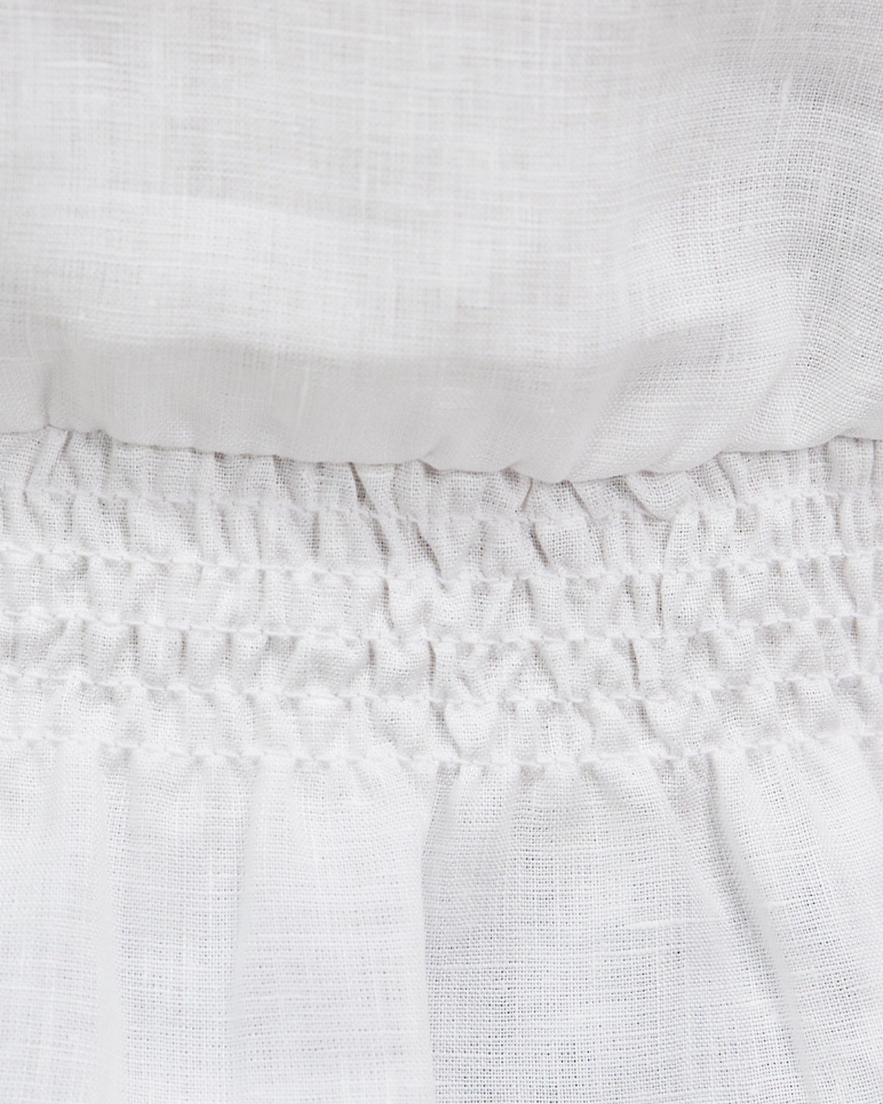 Shirring Detail Top
