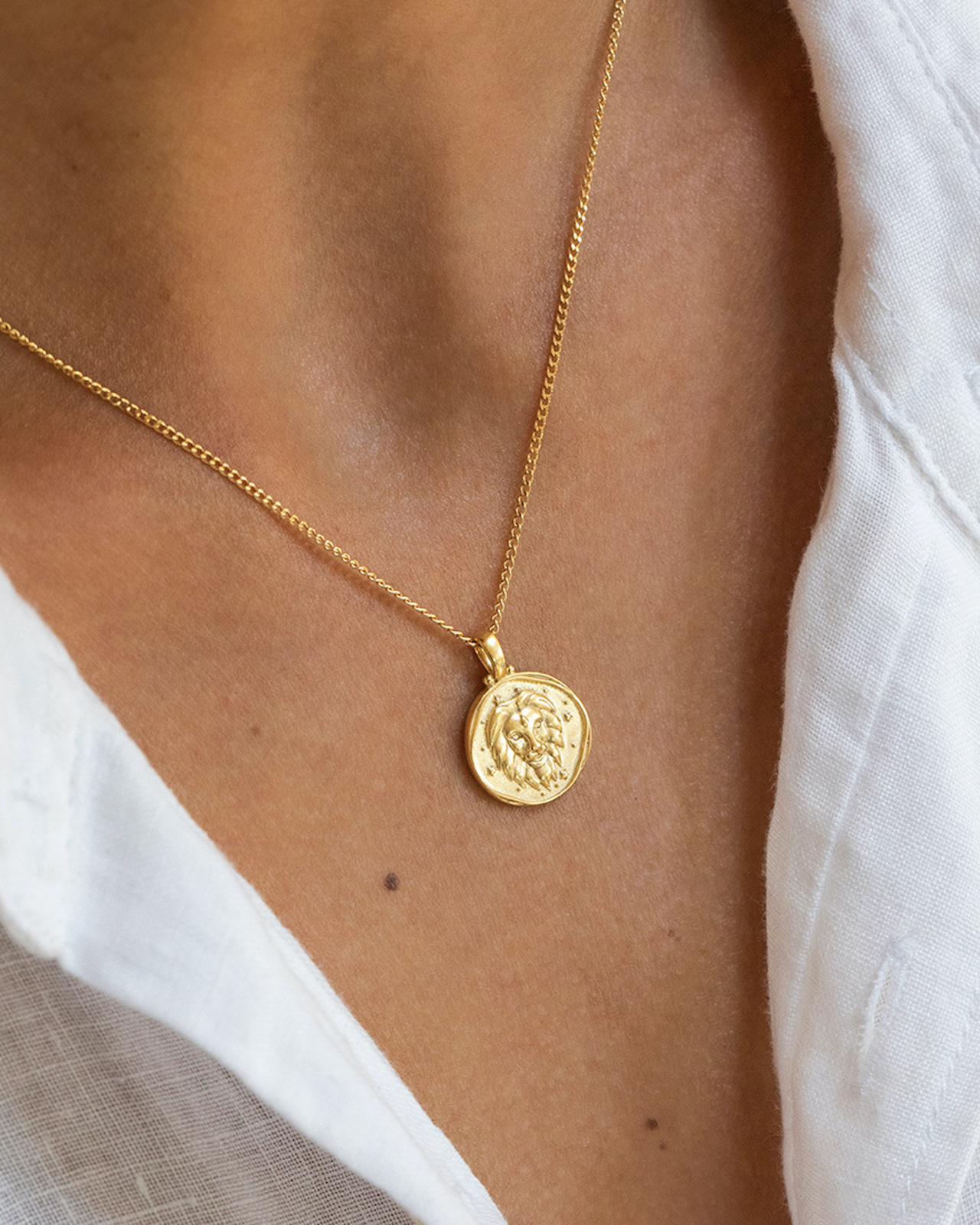 Leo Zodiac Necklace