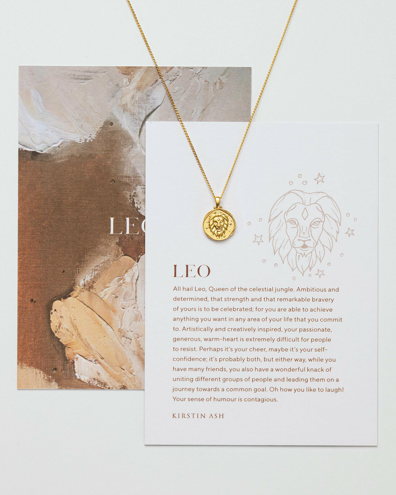 Leo Zodiac Necklace