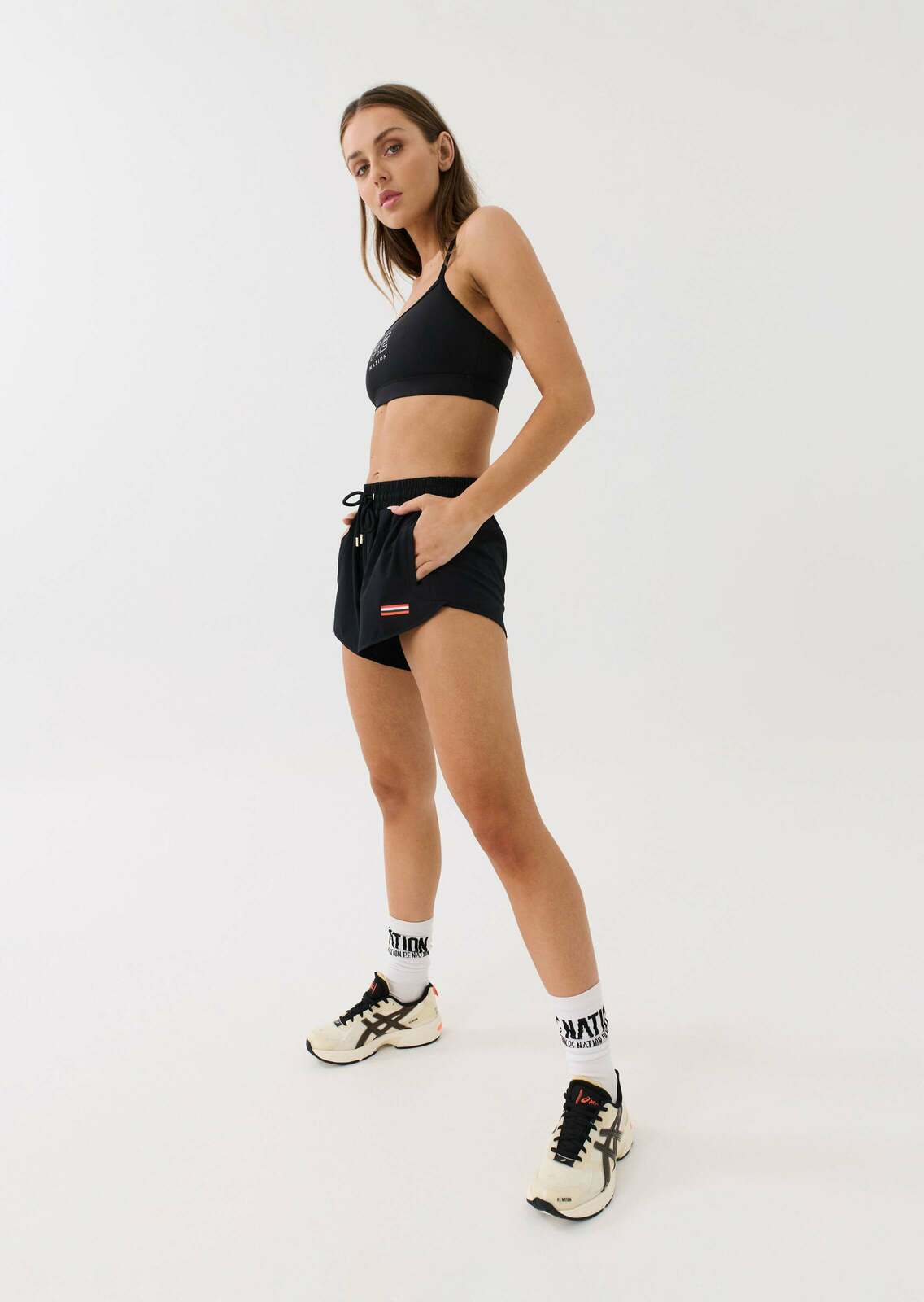 RAMP RUN SHORT IN BLACK