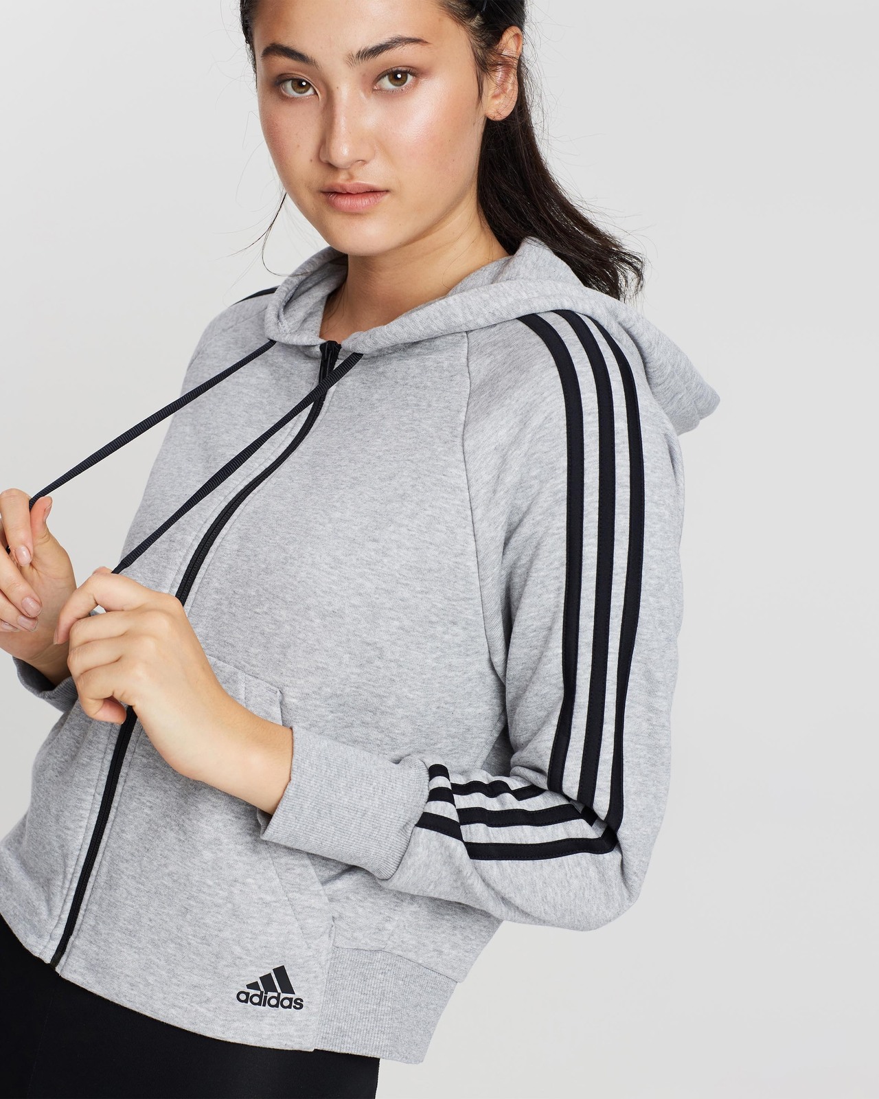 Must Haves 3-Stripes Full-Zip Hoodie - Women's