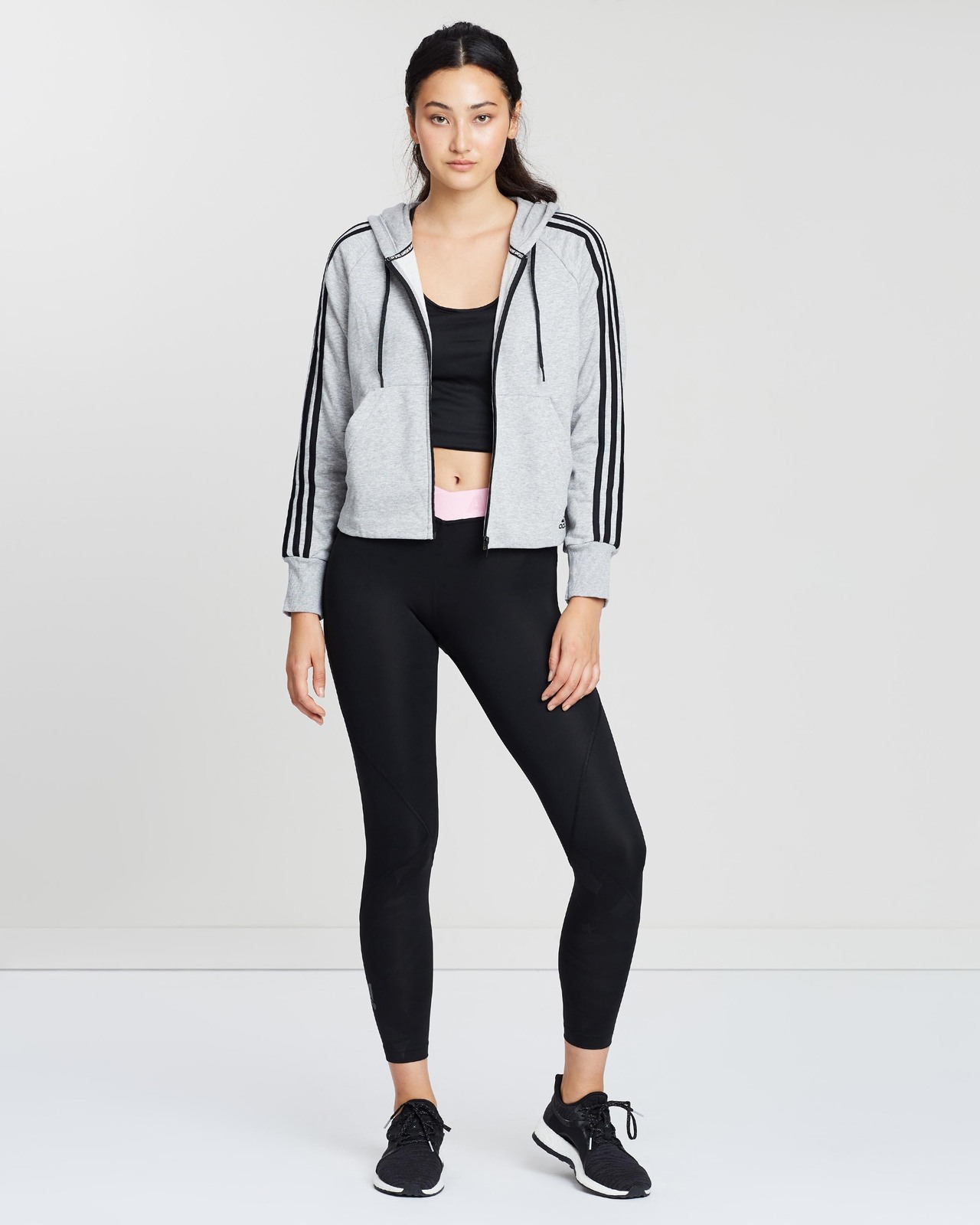 Must Haves 3-Stripes Full-Zip Hoodie - Women's