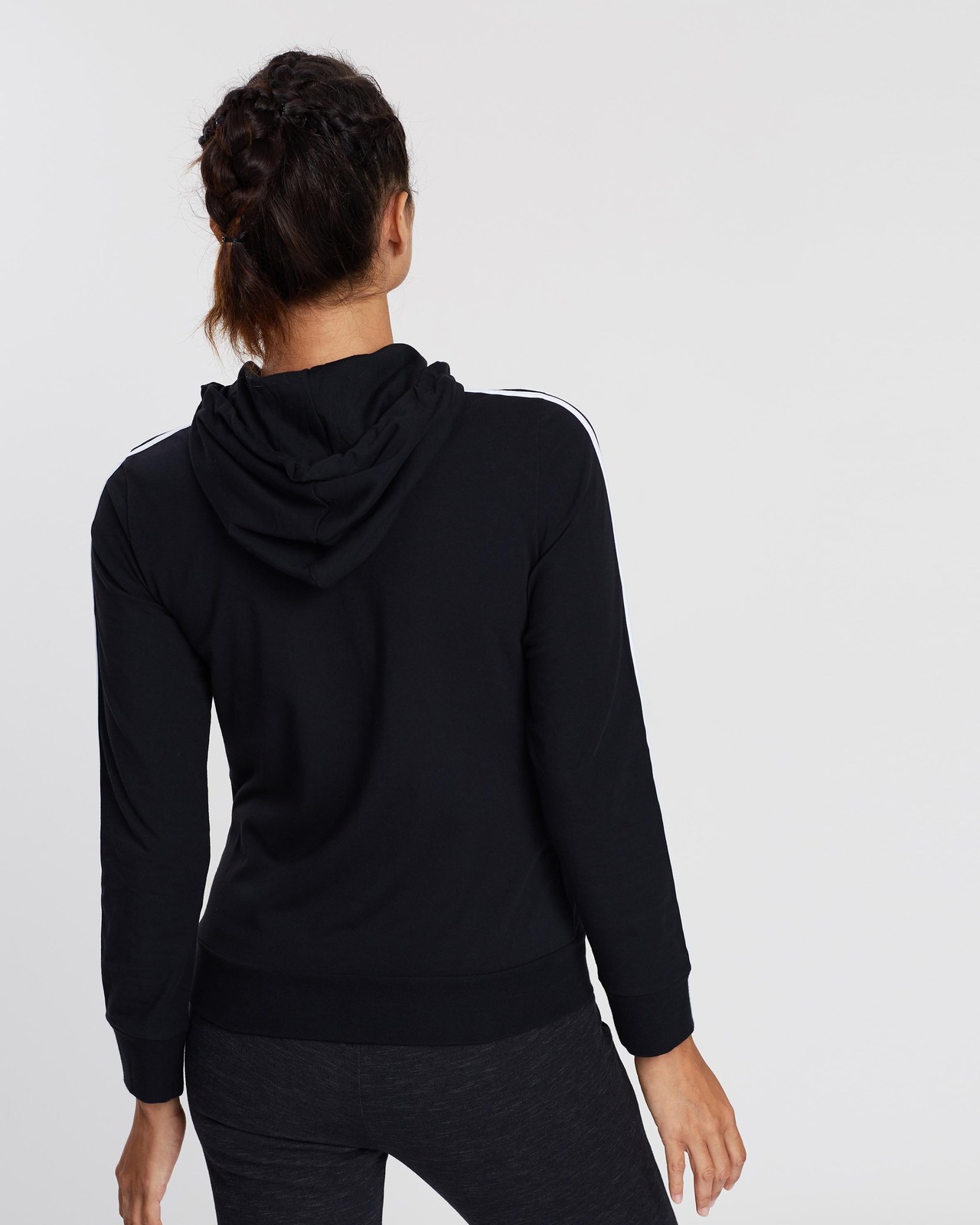 Essential 3-Stripes Full-Zip Hoodie