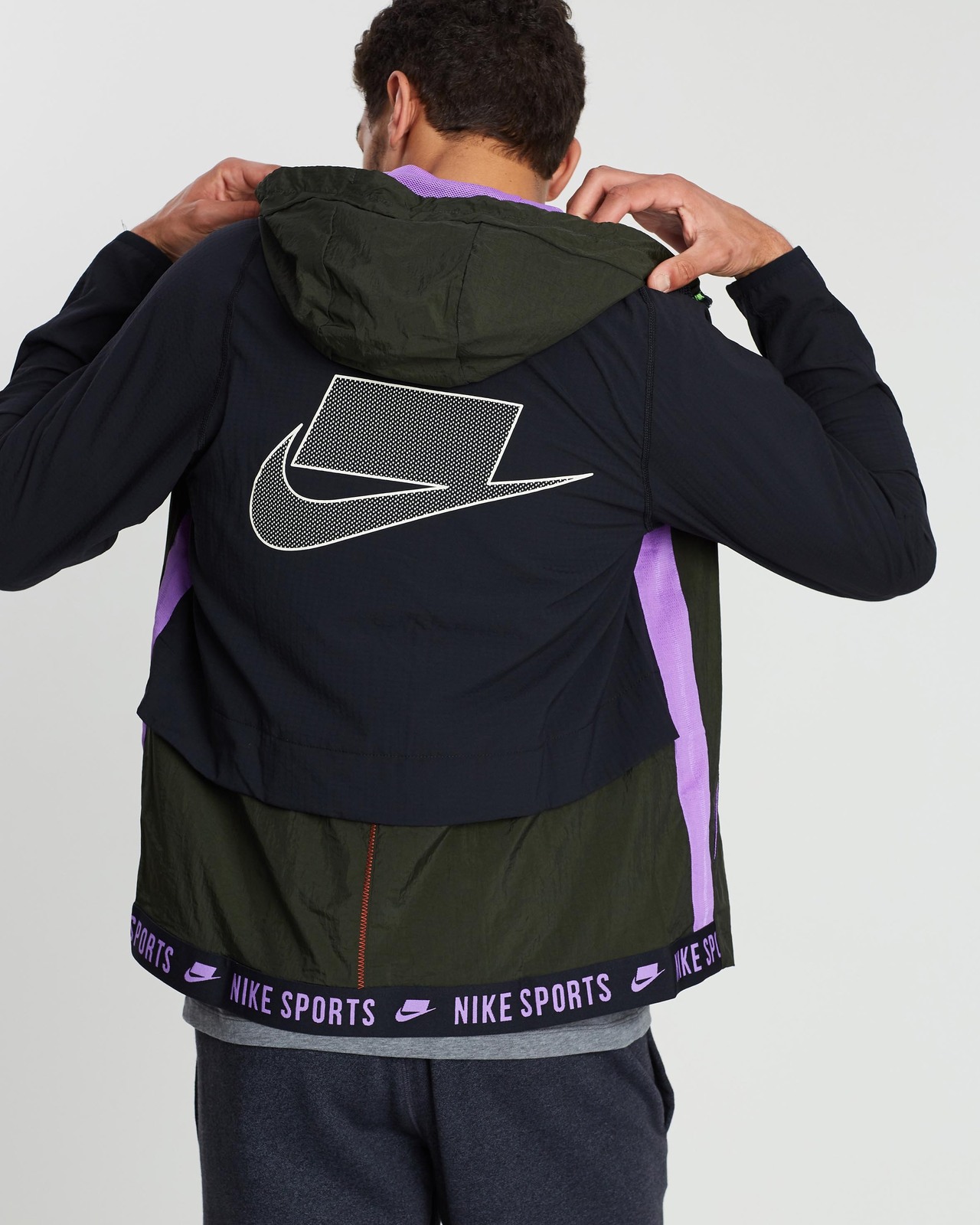 nike flex training jacket