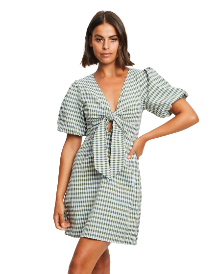 Twist Of Fate Mini Dress main image 1