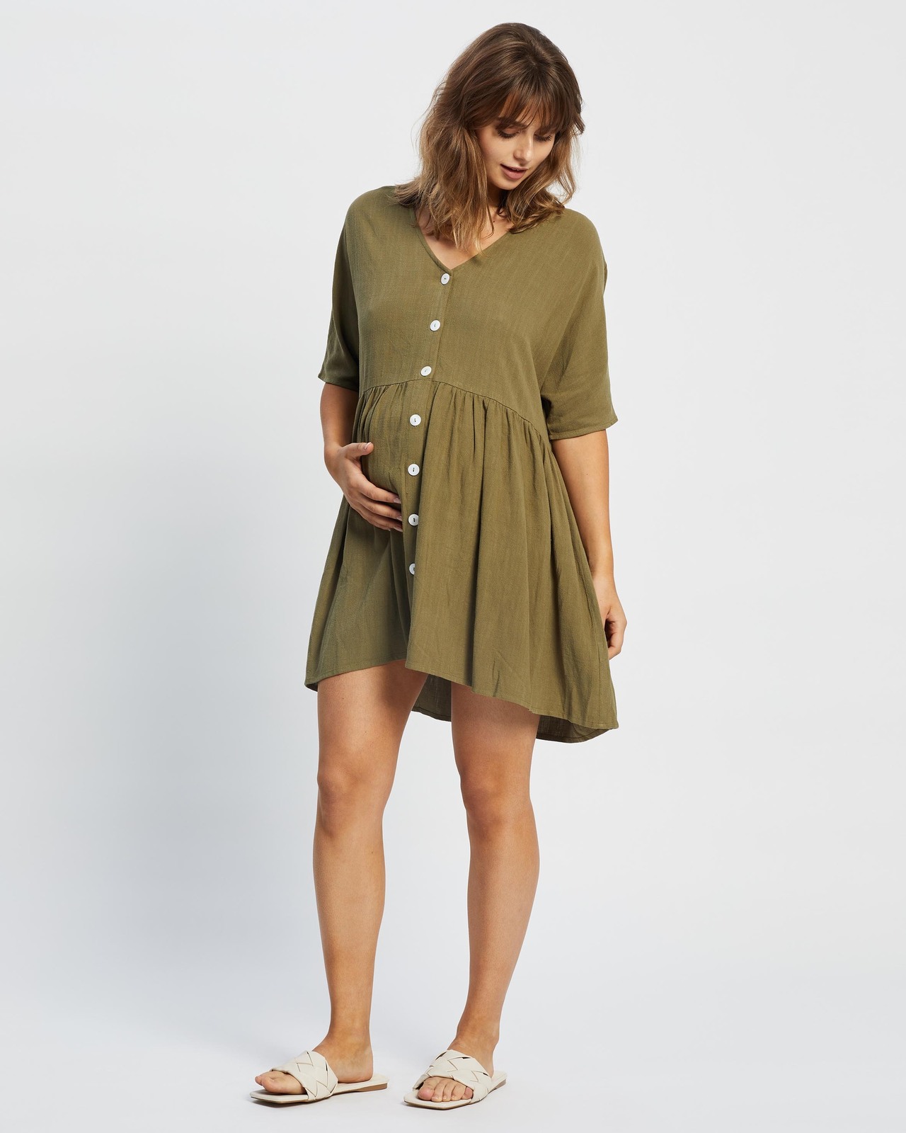 Maternity Poppi Midi Dress