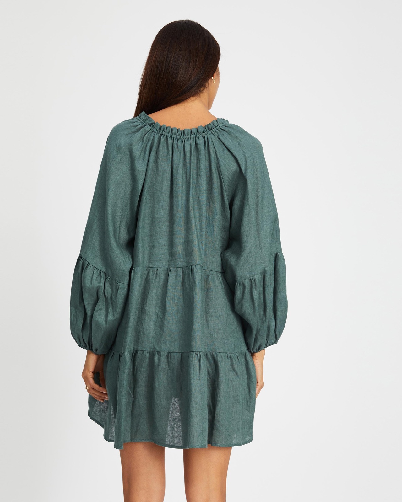 Linen Smock Dress