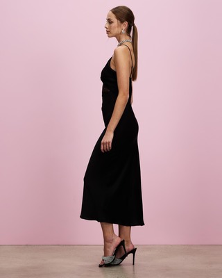TOPSHOP Lace Trim Midi Slip Dress - AirRobe