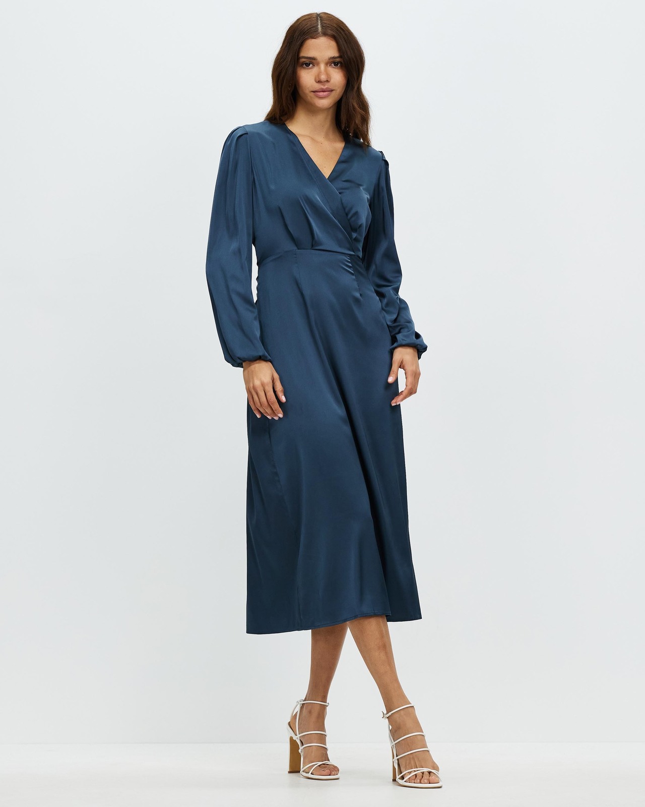 Divine Tie Midi Dress