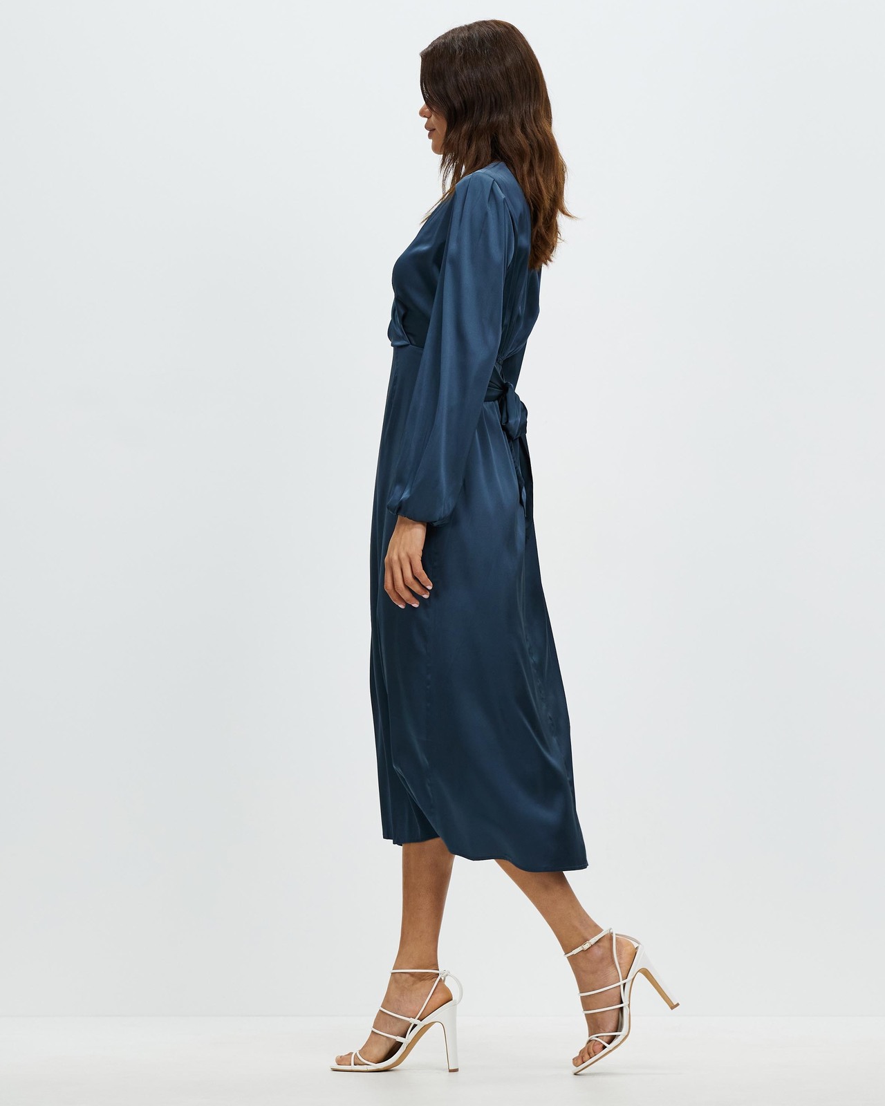 Divine Tie Midi Dress