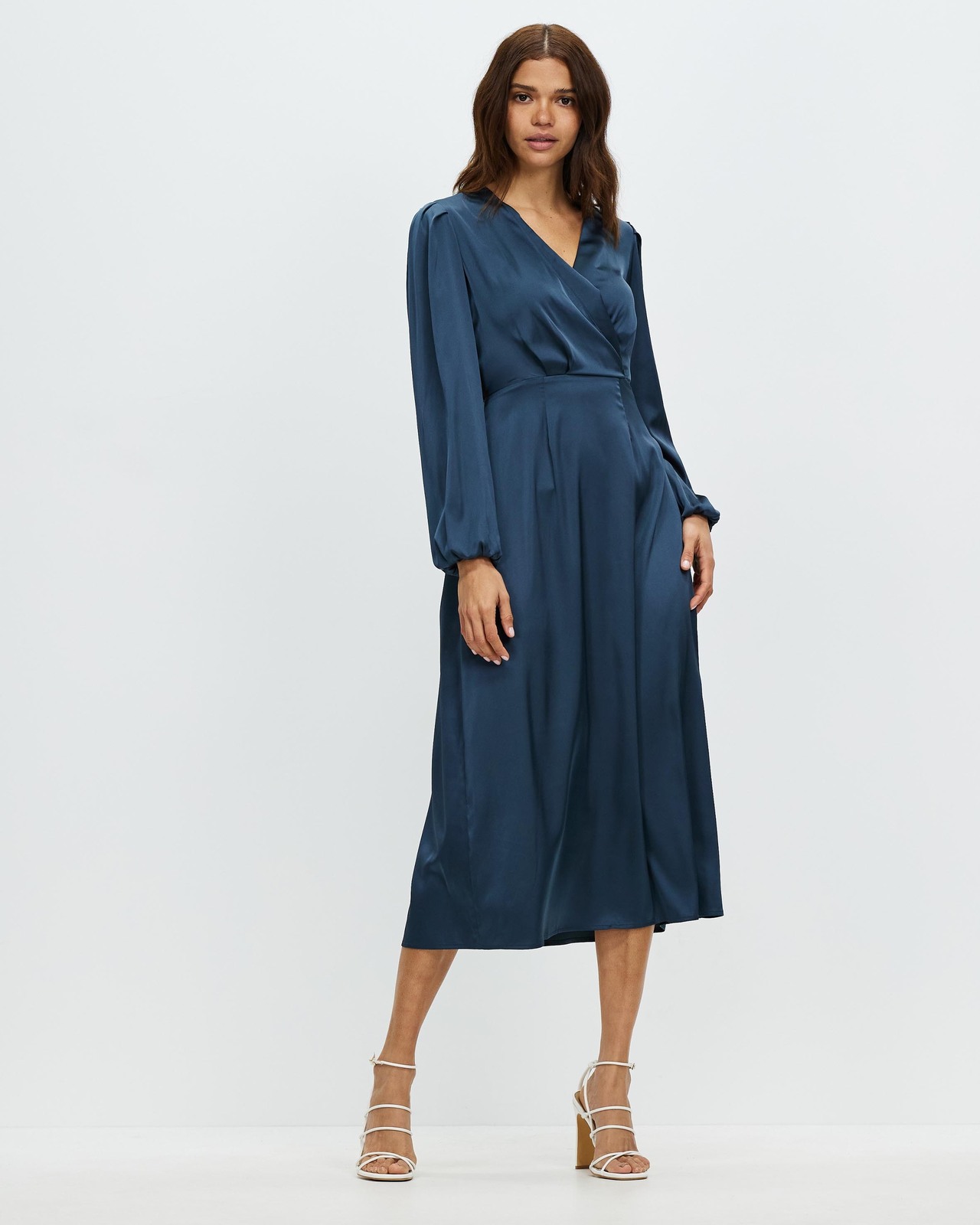 Divine Tie Midi Dress
